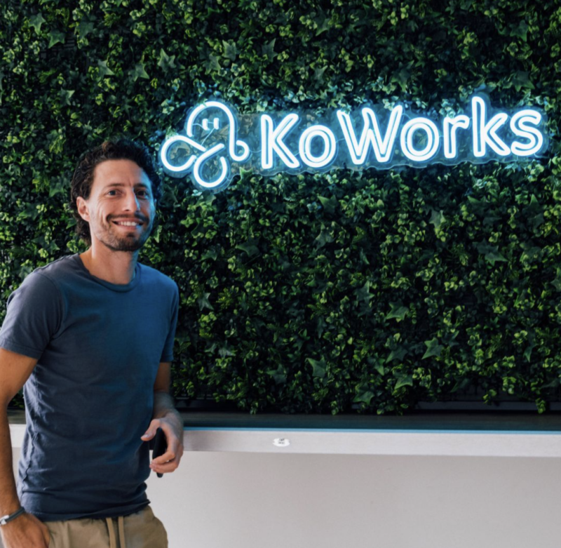 Koworks coworking space central coast founder adam hyman